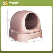 Cat Litter Box Closed King Size Roller Drawer Intelligent Deodorant Anti-splash Pet Toilet Cat Supplies 59 46 43cm
