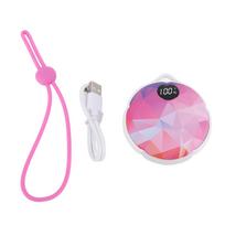 Hangable Hand Warmer 3 Levels Heating 4000mAh Rechargeable Portable Pocket Heater with Light LED