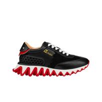 (w) Christian Louboutin Loubishark Krokodilo odos ir aksomo sportbačiai Juodi EU 35.5W