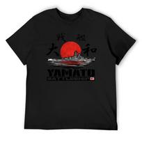 Battleship Yamato T-Shirt summer tops kawaii clothes hippie clothes topping men graphic t shirts S juoda