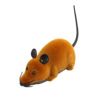 Belaidis nuotolinio valdymo pultas RC elektroninė žiurkė pelė pelės žaislas katei šuniukui Kalėdinė dovana orange
