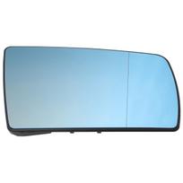 Mercedes W140 S-class 95-98 mirror insert HEATED BLUE right