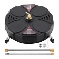 Professional Grades 13Inch Power Washer Surfaces Cleaner 3600PSI Capacity With Sand Resistant Nozzle System 1