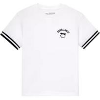 New Balance T Shirt White Kids' 7ED2S073-WT 110