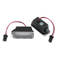 2pcs Number Plate Light for Ford Fiesta Focus Kuga Mondeo Galaxy Ecosport  Ranger Explorer LED License Lamp 2PCS
