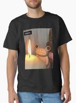 Arson Evil Sad Frog Face Meme Classic T-Shirt 2XL