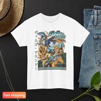 Anime Jojos Bizarre Adventure Steel Ball Run Tshirt 2026 Summer New Unisexs Womens Fashion Cotton Oversized Tshirt Street Y2K M