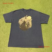Vintage Y2K Howling Wolf Moon Nature T Shirt Mens Size XL Blue Animals VTG MARKED vintage Washed Breathable Comfortable S įvairiaspalvis