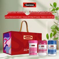 Swisse Women's Multivitamin, CoQ10 & Lutein Immunity Eye Care Gift Set