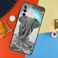 Elephants Colored Case For Samsung Galaxy A54 A34 A14 A15 A35 A55 A52 A32 A12 A51 A71 A13 A23 A33 A53 Cover For Samsung A35