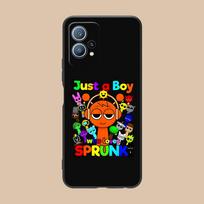 Phone Case for Huawei P60 P50 P40 P30 P20 P10 P9 P8 Pro Lite Plus Black Cover Cellphones Smartphone Mobile Sprunki Fashion Huawei P60