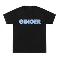 Summer Hip Hop Tee Shirt GINGER Letter Print T-Shirt Unisex Women O-Neck Cotton T Shirts Brockhampton All-American Boyband Tee Tops S įvairiaspalvis