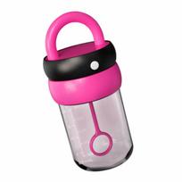 Portable Rotating Blender Mug 350ml High Speed Stirring Cup Self Mixing Coffee Mug  Household rožinė raudona spalva
