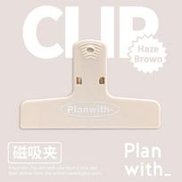 1pc Multifunctional Student Journal Stationery Magnetic Clip Simple Receipt Office Book Securing Storage Clip School Supplies