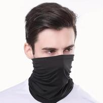 Summer Tactical Bandana Camo Breathable Cycling Hunting Face Mask Running Hiking Skiing Sports Neck Gaiter Scarf Bicycle Men juoda