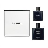 CHANEL Azure Men's Light Cologne Shower Gel Set Eau De Toilette 50ml+200ml Shower Gel Deep And Mysterious Elegance Set