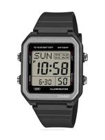 Casio Collection W-221H-1AJF Men's Black Wristwatch