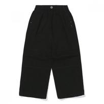Bluetail Black Barrel Baggy Fit Woven Pants Aab1pt07bk 140