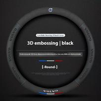 Suede Leather Anti-slip Volvo XC40 XC60 XC70 XC90 V40 V50 V60 C30 C70 S40 S60 S80 S90 EX90 Car Steering Wheel Cover Accessories