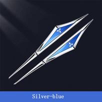 Car Door Blade Fender Logo Sticker Emblems Decals For Mitsubishi Outlander Sport ASX Eclipse Cross Pajero Lancer EVO Delica L200