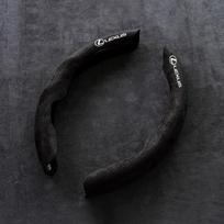 Suede Car Steering Wheel Cover DIY Hand Sewing Soft Leather Braiding Cover For Lexus F SPORT ES RX NX LS UX LM LX GX LC RZ IS CT