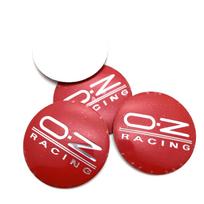 4 vnt. 55 mm M582 automobilio ratlankių dangteliai su O.Z OZ Racing Sport emblema Logotipas Ratlankio Stebulės Dangtelis Ženkliukas Stiliaus Aksesuarai VW Golf Polo 4pcs 55mm OZ pink