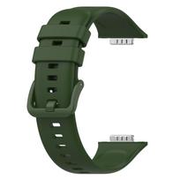 Soft Wristband Smart Watch Silicone Replacement Bracelet Strap For Huawei Watch Fit 2 armijos žalia spalva