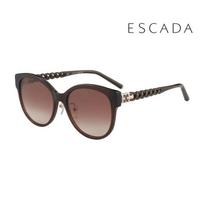 Escada Sunglasses SES D09G 0B36 Round Horn-rimmed UV Protection Women's SES D09G 0B36_I [57]