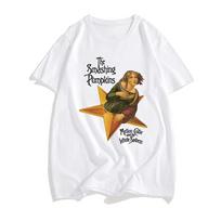 Tshirt The Smashing Pumpkins Band Graphic Tshirts Vintage Fashion Printing Shirt S