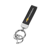 Car Suede Fiber Key Chain Accessories For Chevrolet Cruze Sonic Silverado Trax Camaro Captiva Equinox Trailblazer Bolt Spark SS