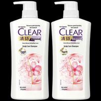 Clear Women's Anti-Dandruff Shampoo, Sakura Fresh (2x720g)
