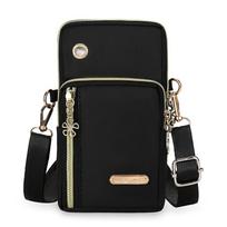 Minimalist Women's Phone Sling Bag – Lightweight Nylon Crossbody with ID Pocket, Ideal for Travel & Shopping juoda
