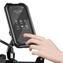 Soporte para teléfono móvil para bicicleta y motocicleta, antirrobo y resistente al agua