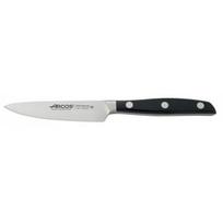 Couteau d'office - Arcos - Manhattan - 10 cm - Acier inox - Manche POM noir juoda