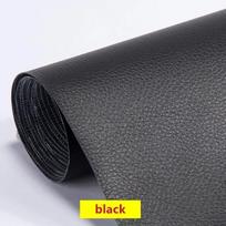 Lipnus odos audinio remonto pleistras didelio dydžio sofos sėdynės automobilio salono odiniai lipdukai tvirtinimas atnaujinimas DIY odos amatai 70x50cm juoda