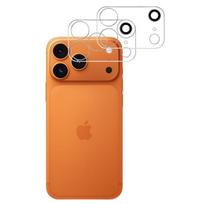 Apsauga kamerai - PHONILLICO - iPhone 17 PRO - 2 vnt. rinkinys - Grūdintas stiklas - Atsparus įbrėžimams skaidri