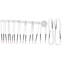 10PCS Induction Heater Coils 2.5mm Brass Core Electric Heat Induction Coil Kit for Rusty Nut and Bolt Removal