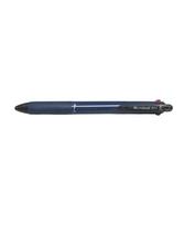 Acroball Ballpoint Pen with Mechanical Pencil Black 3+1 Multi-Function Pen, 3-Color (Black, Red, Blue), 0.5mm, (Navy),