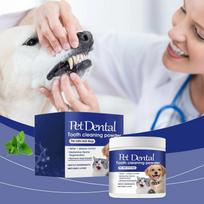 Pet Tooth Cleaning Powder Tartar, Solves Plaque Problems, Breath And Relieves Tooth Sensitivity One Size