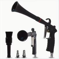 Tornado dry cleaning gun for automotive beauty stores with brush interior dust blowing gun, high-pressure pneumatic spray gun juoda