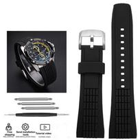 Genuine Leather Watch strap For Seiko VELATURA/SRH Series SPC007 SPC007J1 SRH013 Cowhide Watchband 26mm Men's watch accessories 26mm