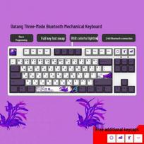 OLOEY 87-Key Tri-Mode Wireless RGB Mechanical Keyboard