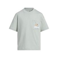 Adidas Boys' KS8216 Casual Sports T-Shirt 152 žalia