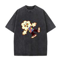 New  Mr Small Amazing World of Gumball Retro Washed Cotton Tshirt Men Women Fashion Retro T Shirt S