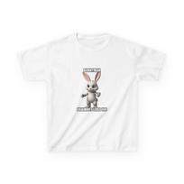 Bunnyman Kids T-Shirt | Brainrot Meme Shirt Funny Viral Internet Humor Gift 3XL