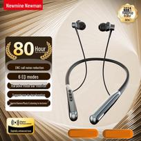 Newman G1 Wireless Neckband Sports Earphones juoda