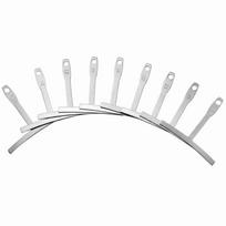 9Pcs Professional Guitar Setup Tools Stainless Steel Understring Radius Gauge  Music Tool Kit sidabras