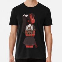 Meru The Succubus Shibari Size Premium T Shirt M 2XL S įvairiaspalvis