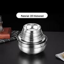 ARKIE 304 Stainless Steel Double-Layer Insulated Rice Bowl