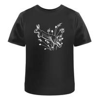 Jumping Hare' Cotton T Shirt Ta034505 S įvairiaspalvis